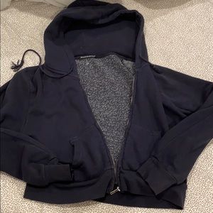 Brandy navy blue crystal hoodie